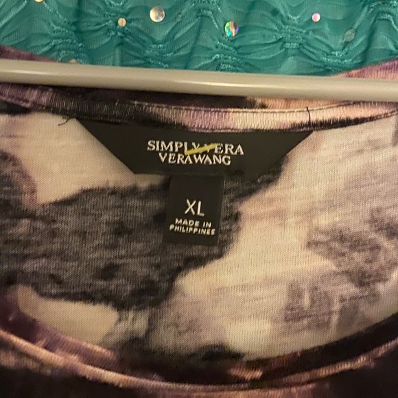 Simply Vera Vera Wang XL Blouse - Picture 2 of 2
